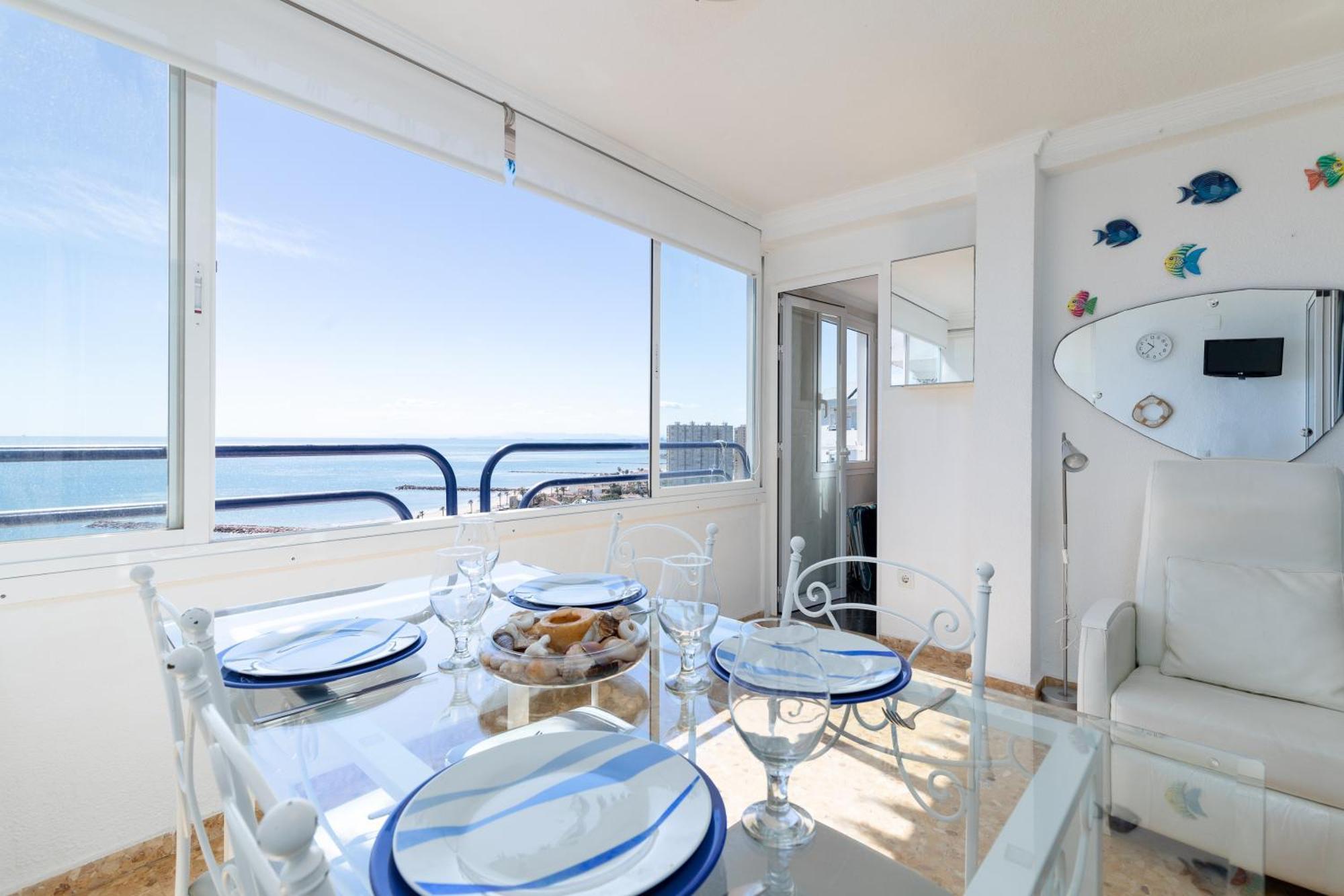 Platja Puig Appartement Valencia Buitenkant foto
